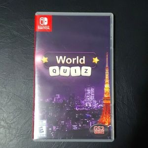 Nintendo switch game World Quiz